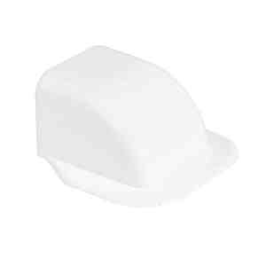 CURVA A MURO PER CANALINA 80X60mm PVC