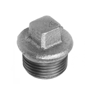 TAPPO MASCHIO 1" ZINCATO - (Confezione da 5 pz)