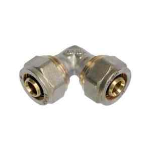 RACCORDO CURVO DOPPIO STR. 20x20 - (Confezione da 5 pz)
