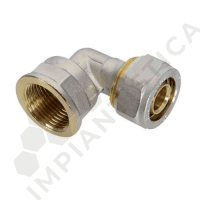 RACCORDO CURVO FEMMINA STR. 26x3/4 - (Confezione da 5 pz)
