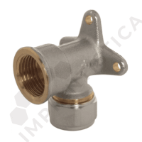 RACCORDO CURVO F FLANGIATO 20x1/2 - (Confezione da 5 pezzi)