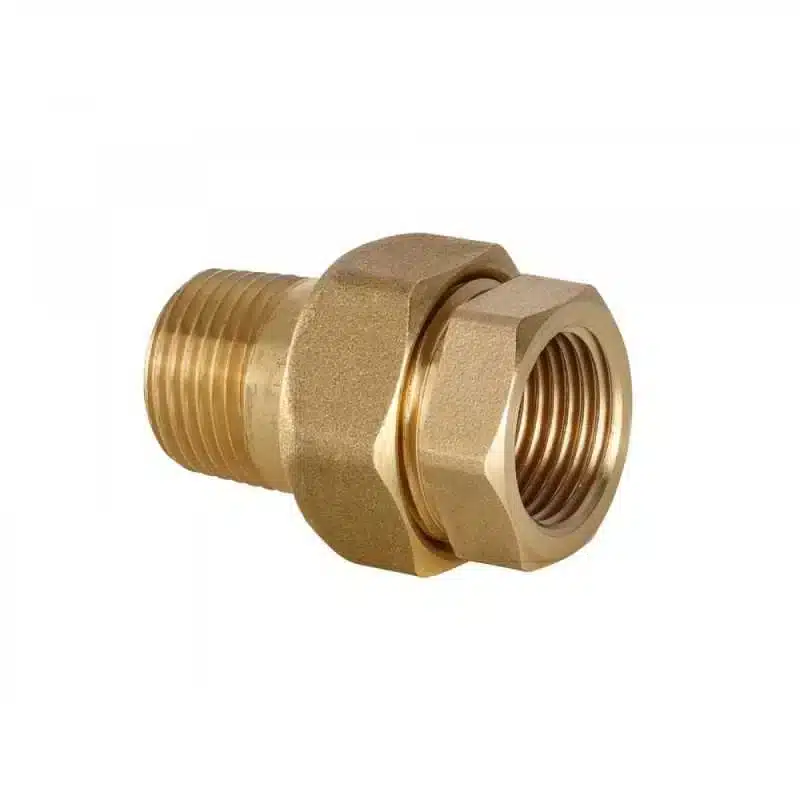 Bocchettone con o-ring attacchi maschio femmina 2'' in ottone