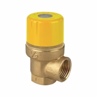 Valvola di sicurezza a pressione a membrana per solare valvola di sicurezza 6 bar 1/2"FF