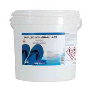 Tricloro Granulare 90% 10 Kg | Cloro a Lenta Dissoluzione per Piscina
