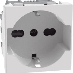 BTicino JW4140A16 Presa P40 MatixGO 2P+T 10/16A 2 Moduli Bianca